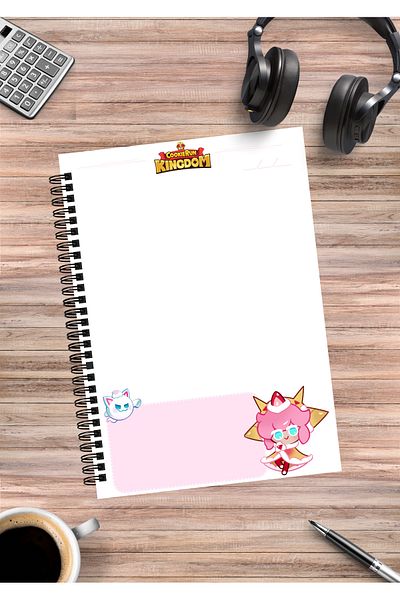 mertfigur Cookie Run Kingdom Spiral Notebook A5 (50 Sheets)