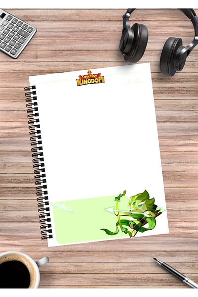 mertfigur Cookie Run Kingdom Spiral Notebook A5 (50 Sheets)