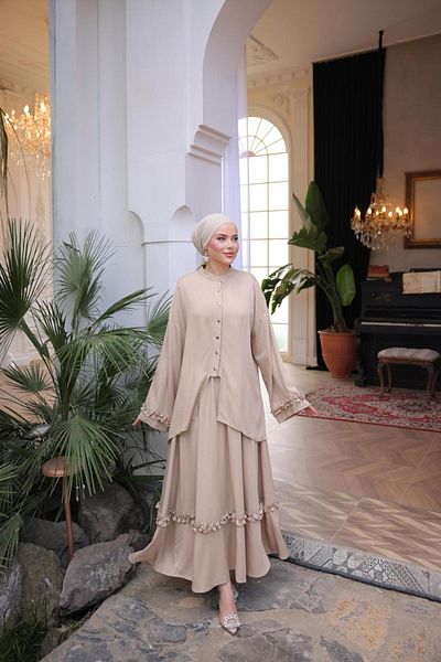 Nissra Ankanoor Belmando Fabric Skirt Suit Anka255092