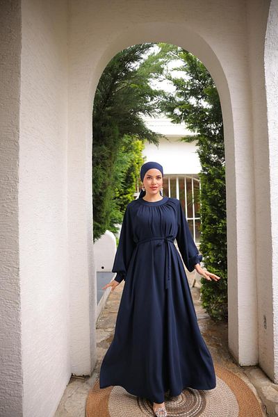 Nissra Φόρεμα Ankanoor Raglan με μανίκια με κορδόνι γιακά Anka255089