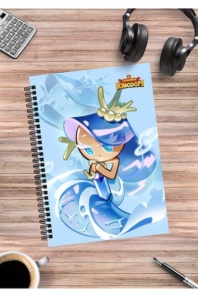 mertfigur Cookie Run Kingdom Spiral Notebook A5 (50 Sheets)