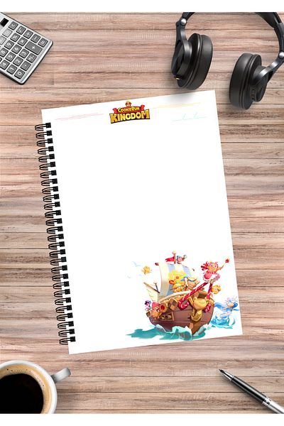 mertfigur Cookie Run Kingdom Spiral Notebook A5 (50 Sheets)