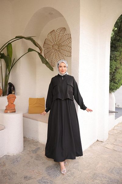 Nissra Ankanoor Λινό Μπουφάν Φόρεμα Anka255091