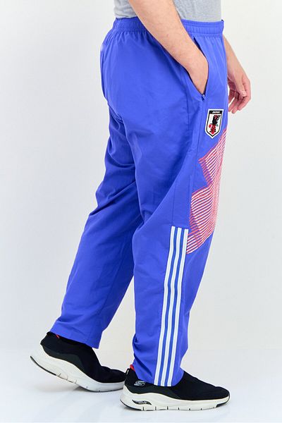adidas Men Sportswear Fit Japan Football Pants, Blue