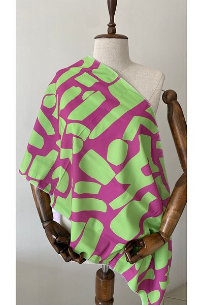Glowear Atelier Patterned Non-Visible Short Pareo - Beach Textile