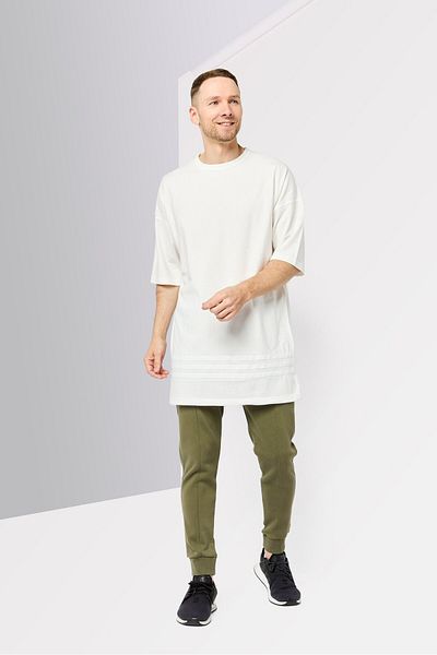 adidas Y-3 By Yohji Yamamoto Men Oversized Fit Outdoor T-shirt, White