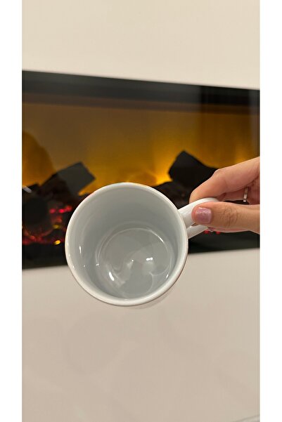 FESECRAFT Cat Mom Written Ceramic Pinterest Mug Cat Lover Gift Mug