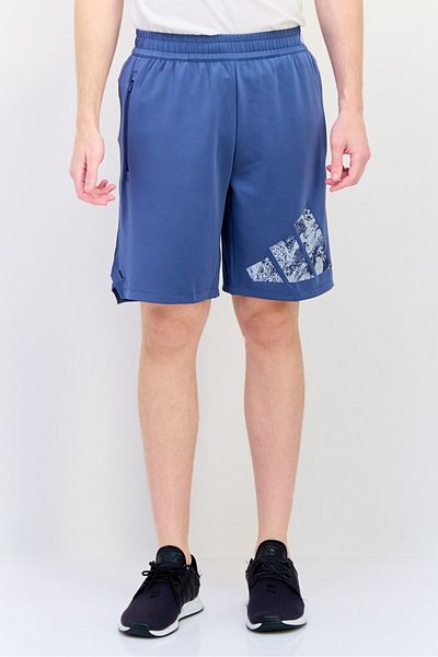 adidas Men Sportswear Fit 9 Inseam Training Shorts, Slate Blue