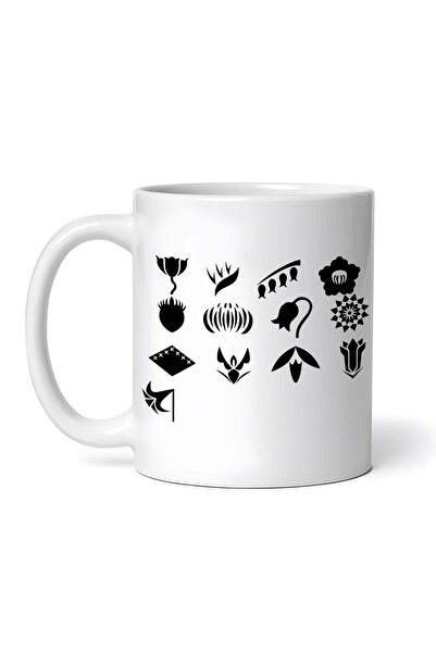 OEM Cană albă personalizată, Bleach Flower List Gotei 13, Inovatix®. 330 ml