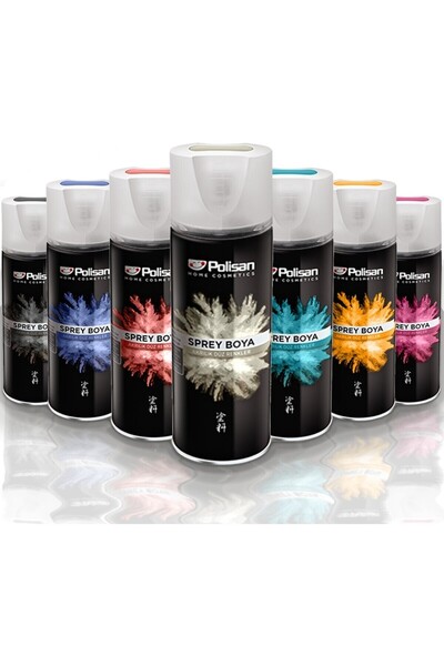 Polisan POLİSAN SPREY BOYA METALİK SİYAH NO:359