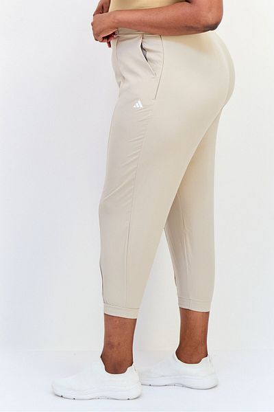 adidas Women Sportswear Fit Training Track Pants, Beige