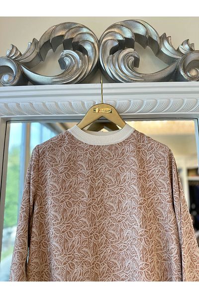 Invee Invee Patterned Tunic - Tan
