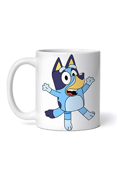 OEM Cană albă personalizată, Bluey Christine Happy Heeler, Inovatix®. 330 ml