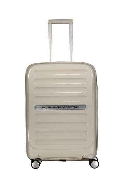 Benetton TROLLEY 60 CM BEJ Uniseks Valiz - 14BNT1000-02-BJ