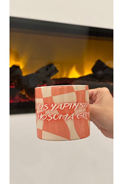 FESECRAFT Ceramic Pinterest Mug with if I'M Wrong It's Not My Thing I Like It