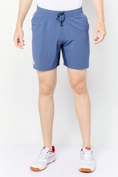 adidas Men Sportswear Fit 7 Inseam Training Shorts, Deep Blue