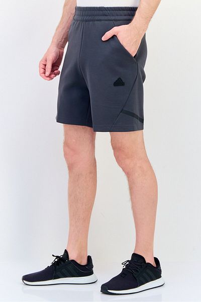 adidas Men Sportswear Fit Drawstring Outdoor Shorts, Dark Grey