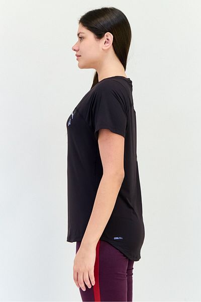 Puma Women Sportswear Fit Short Sleeves Training T-shirt, Black