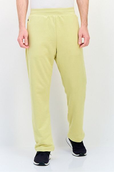 adidas Men Sportswear Fit Basketball Sweatpants, Light Yellow