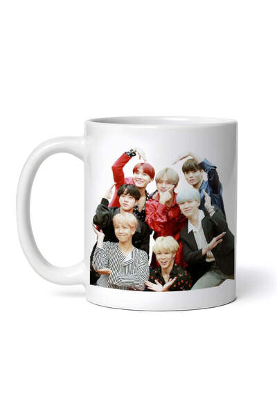 OEM Cană albă personalizată, BTS, INOVATIX®. 330 ml