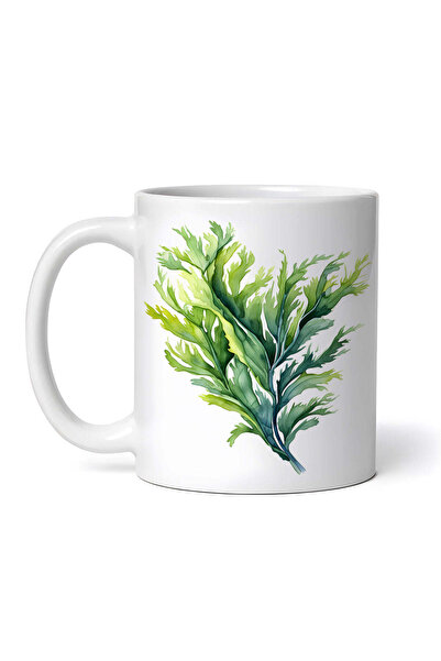 OEM Cană albă personalizată, alge marine, Inovatix®. 330 ml