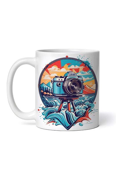 OEM Cană albă personalizată, City Camera, Inovatix®. 330 ml