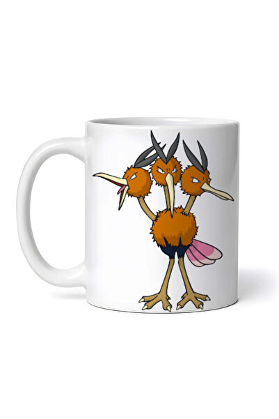 OEM Cană albă personalizată, Pokemon Dodrio, INOVATIX®. 330 ml