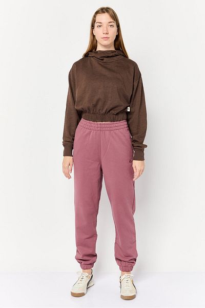 adidas Women Sportswear Fit Outdoor Hoodie, Brown