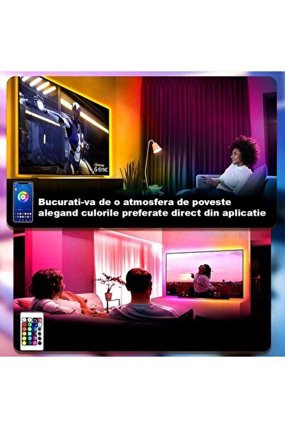 SIKS 4 LED Strip Kit, White Rolls, Bluetooth, 20 m (4 x 5m), IP65 Protection Rating, Multicolor