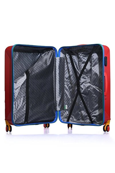 Benetton TROLLEY 70 CM KIRMIZI Uniseks Valiz - 14BNT1000-01-KR