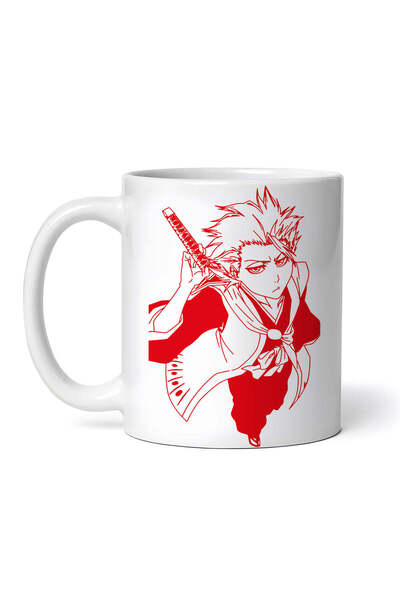 OEM Personalized White Mug, Bleach Toshiro Hitsugaya Anime, Inovatix®. 330 ml