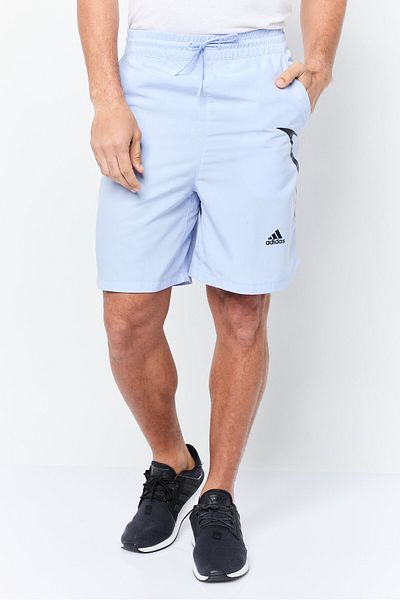 adidas Men Sportswear Fit Brand Logo Training Shorts, Lavender