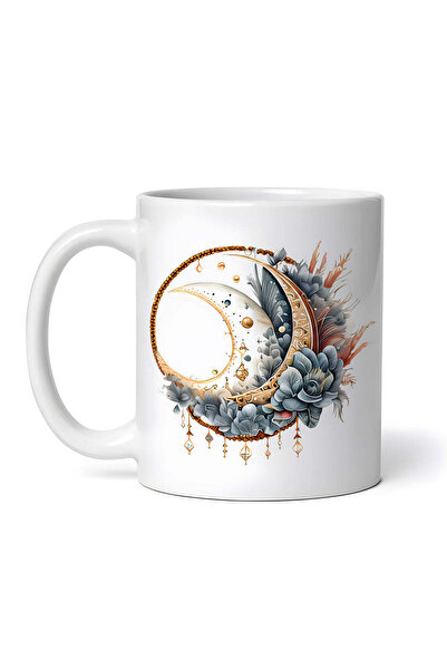 OEM Εξατομικευμένη Λευκή Κούπα, Κοσμήματα Dream Moon, Inovatix®. 330ml