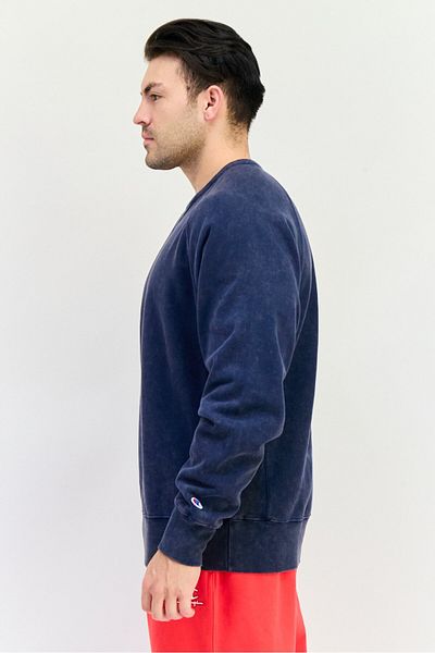 Champion Men Sportswear Fit Long Sleeve Outdoor Sweatshirts, Blue