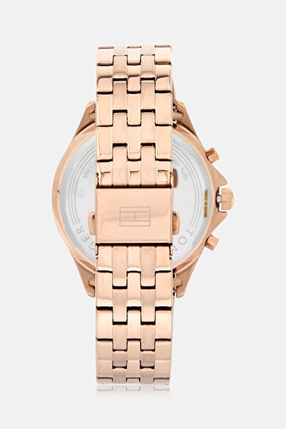 Tommy Hilfiger Women 1781978 Stainless Steel Watch, 44mm, Gold