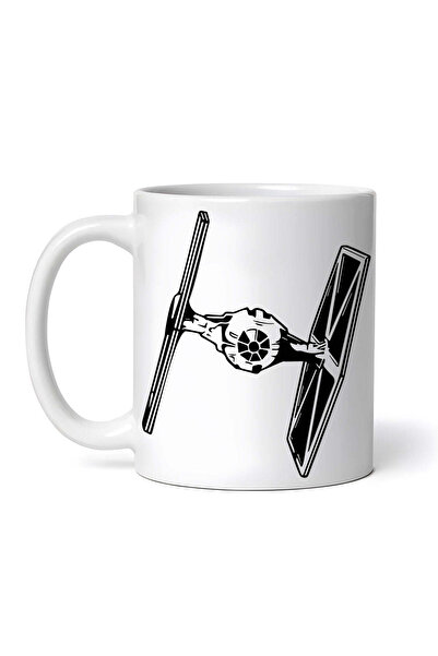 OEM Cană albă personalizată, Angry Birds Star War Nava Intergalactică, Inovat...