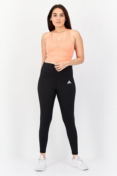 adidas Women Tight Fit Full Length Training Leggings, Black