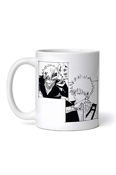OEM Εξατομικευμένη λευκή κούπα, Anime Bleach Kurosaki Ichigo Hollow, INOVATIX...