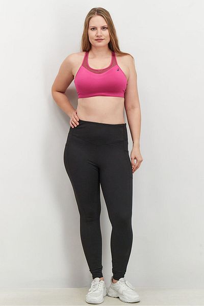 Asics Women Padded Sleeveless Brand Logo Sport Bra, Fuchsia