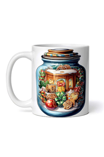 OEM Personalized White Mug, Eveline Sweet Jar, Inovatix®. 330ml