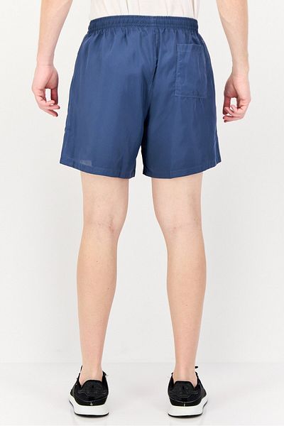 adidas Men Sportswear Fit Brand Logo Outdoor Shorts, Blue