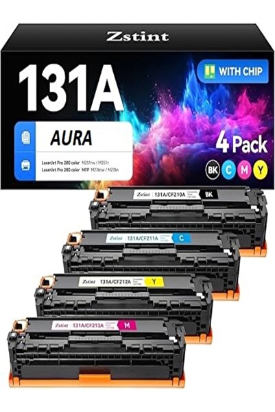 HP LaserJet Pro 200 color MFP M276nw M251nw M251n M276n 131A 1 SET AURA TONER