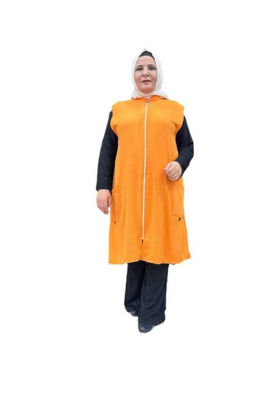 Sevda Kılınç Imported Ayrobin Large Size Vest