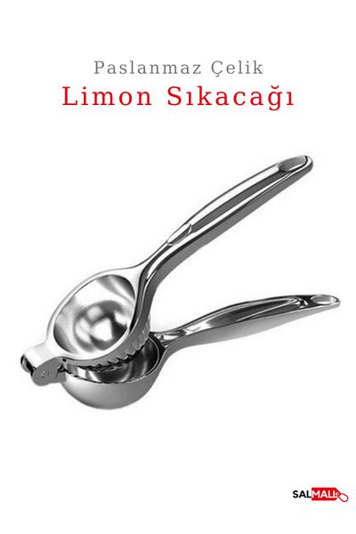 SalMall Stainless Steel Lemon Squeezer