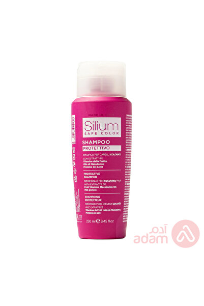 Silium شامبو آمن لحماية اللون، 250 مل، صنع في إيطاليا