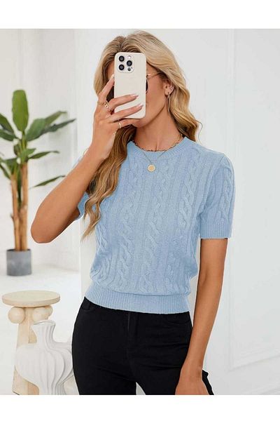 youknitwear you Margo Polo Neck Knitwear T-Shirt
