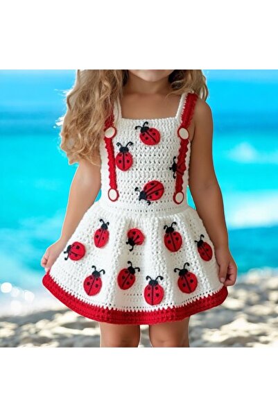 Charme Elegant Hand Knitted Children's Dress