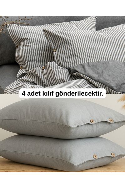BESTİNA GOLD 4 Pillow Cases