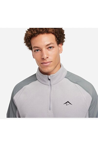 Nike Trail Polartec® 1/4-Zip Fleece Running Long-Sleeve Erkek sweetshirt