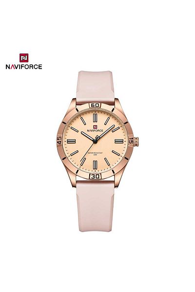 Naviforce Naviforce Watch Men's Analog Sports Watch with Attractive Leather Strap